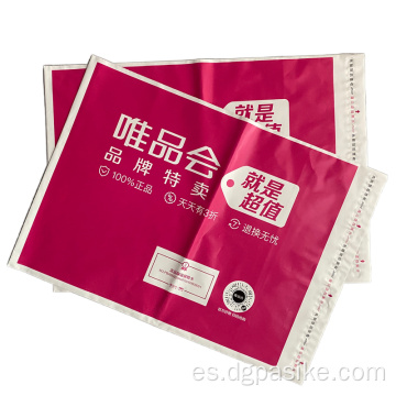 Material de plástico personalizado Bolsas de embalaje de mensajería LDPE